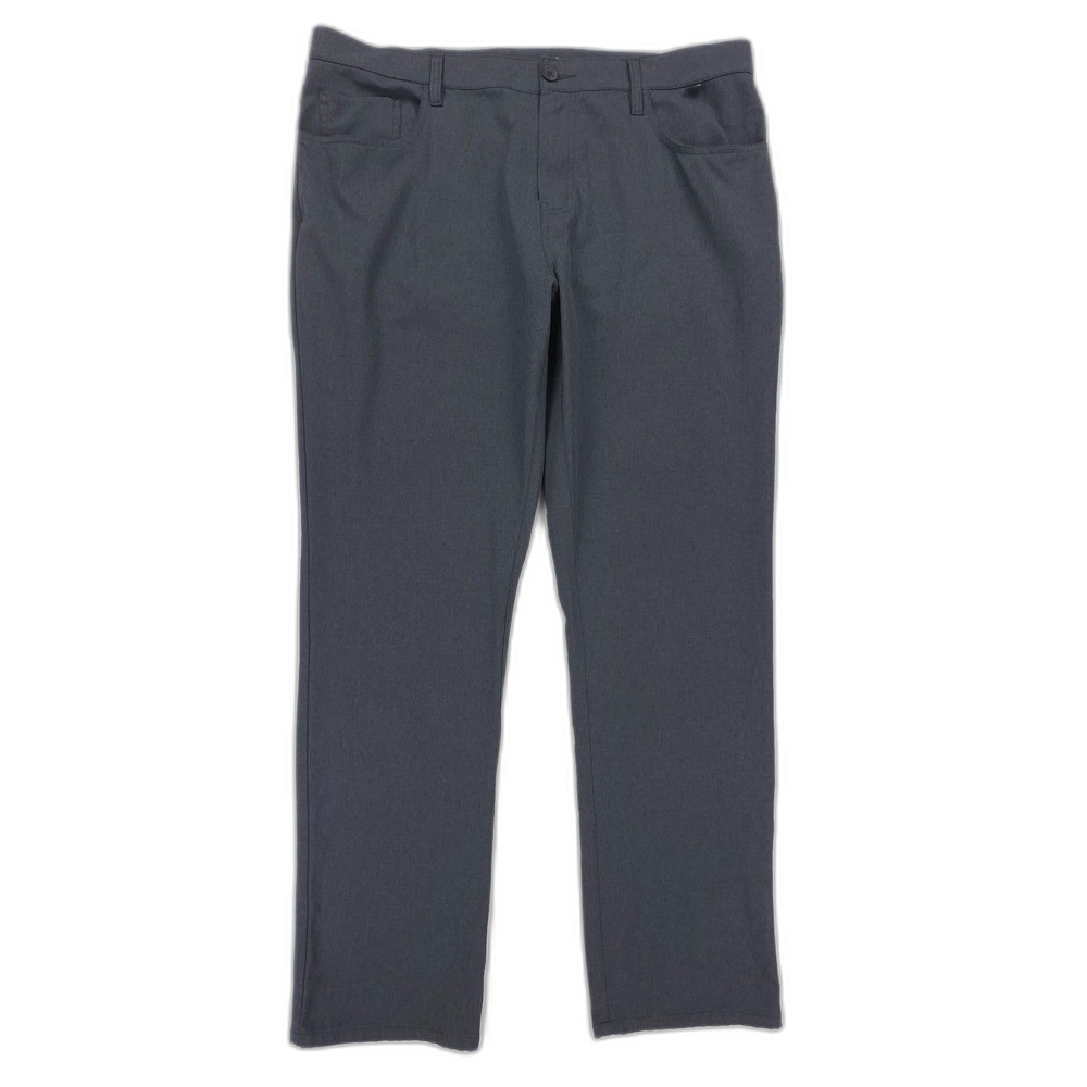 Travis Mathew Men's Charcoal Gray Chinos
